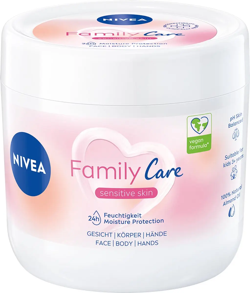 NIVEA Family Care Lichte Hydraterende Crème 450ml