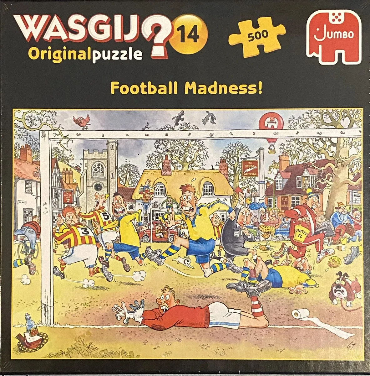 Wasgij Original 14 Voetbalgekte Puzzel 500 Stuks