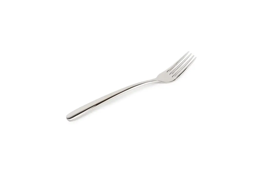 Yong Amberes Tafelvork - 6 Stuks - Wit/Zilver