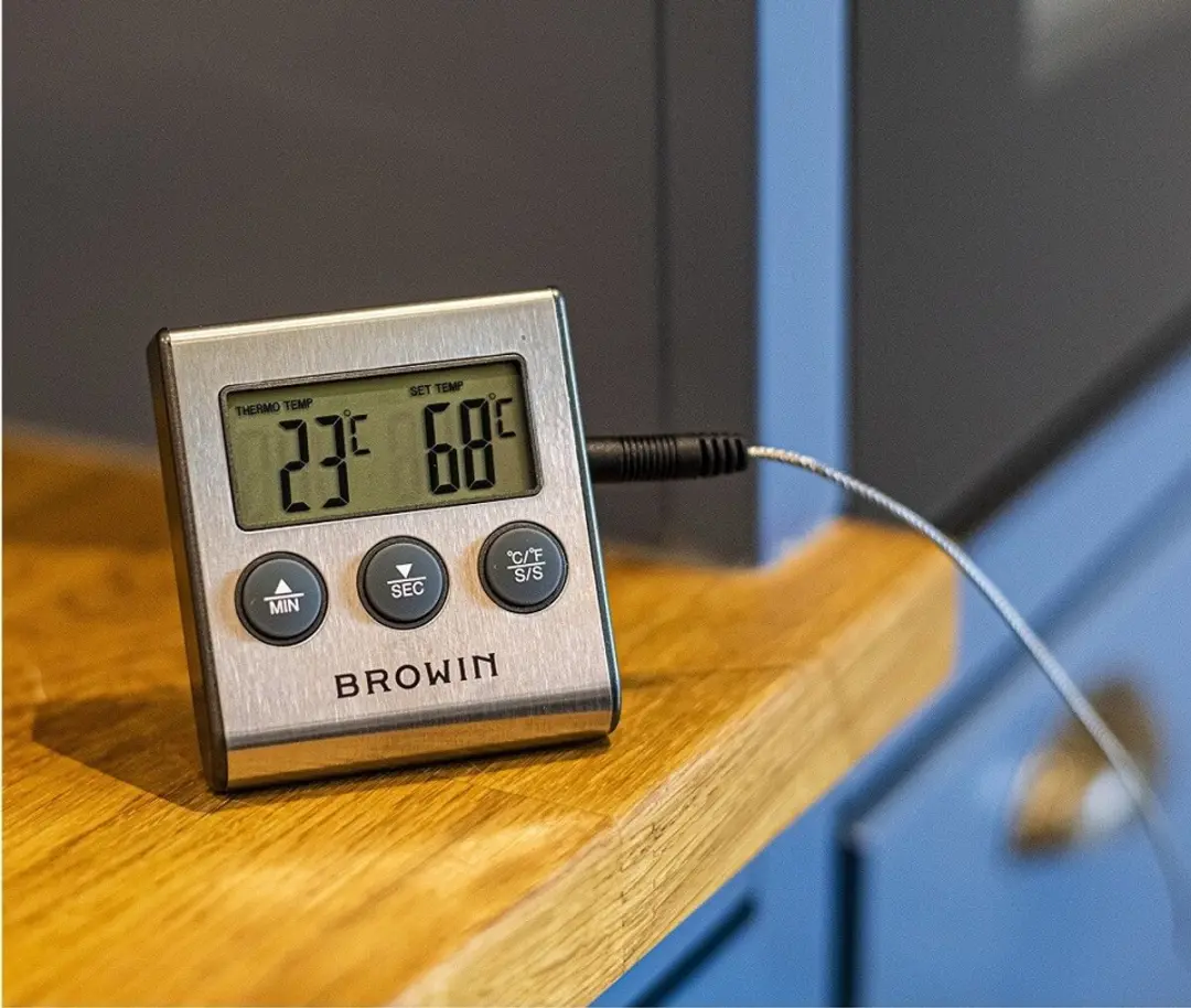 Browin Digitale Keukenthermometer Metaal
