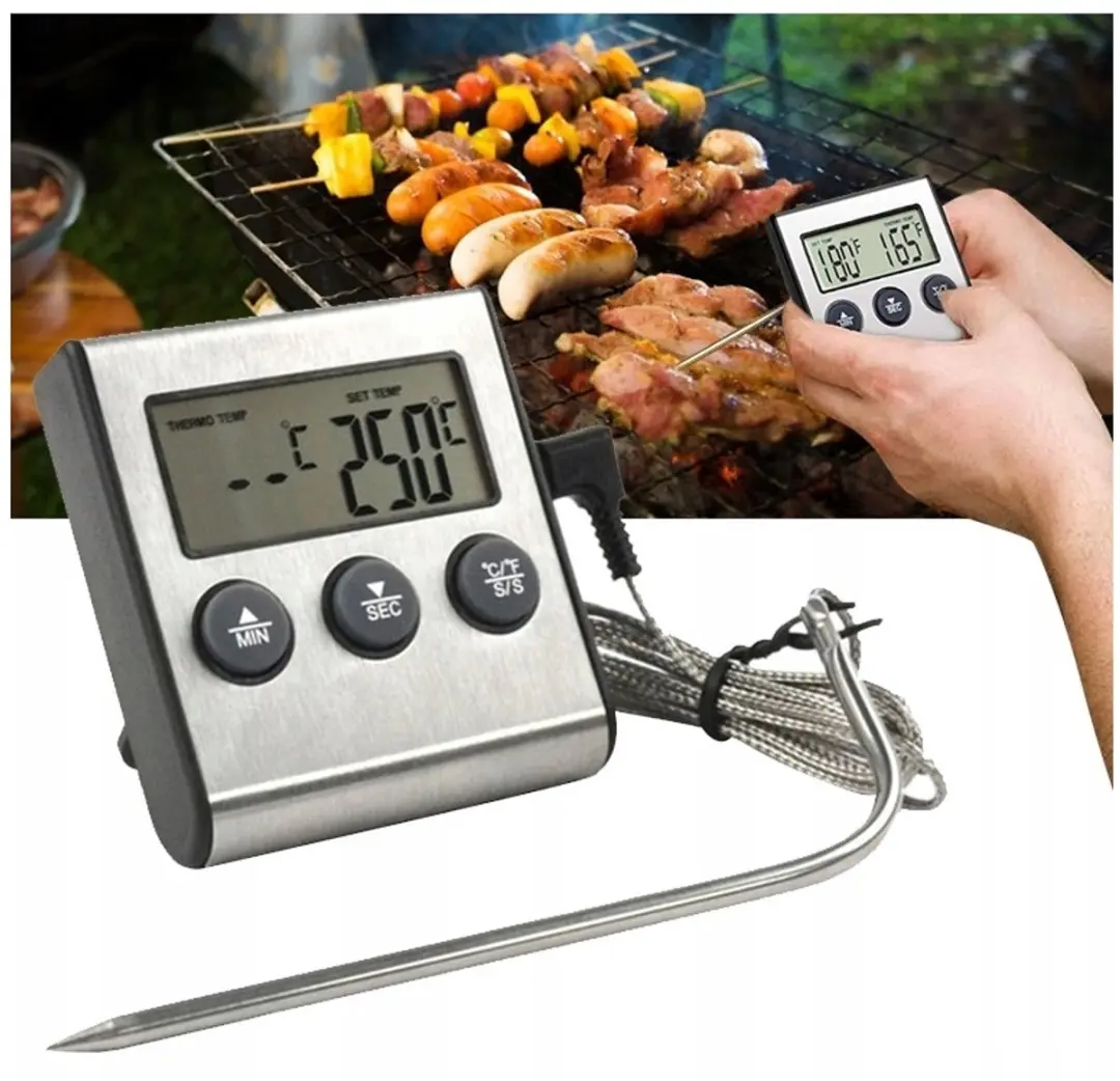 Browin Digitale Keukenthermometer Metaal