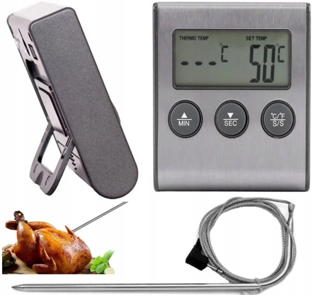 Browin Digitale Keukenthermometer Metaal