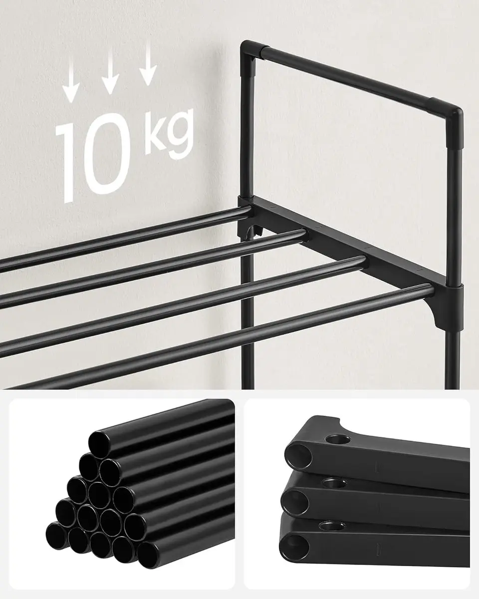 Songmics Schoenenrek LSA303B02 - 3 Planken - 12-15 Paar