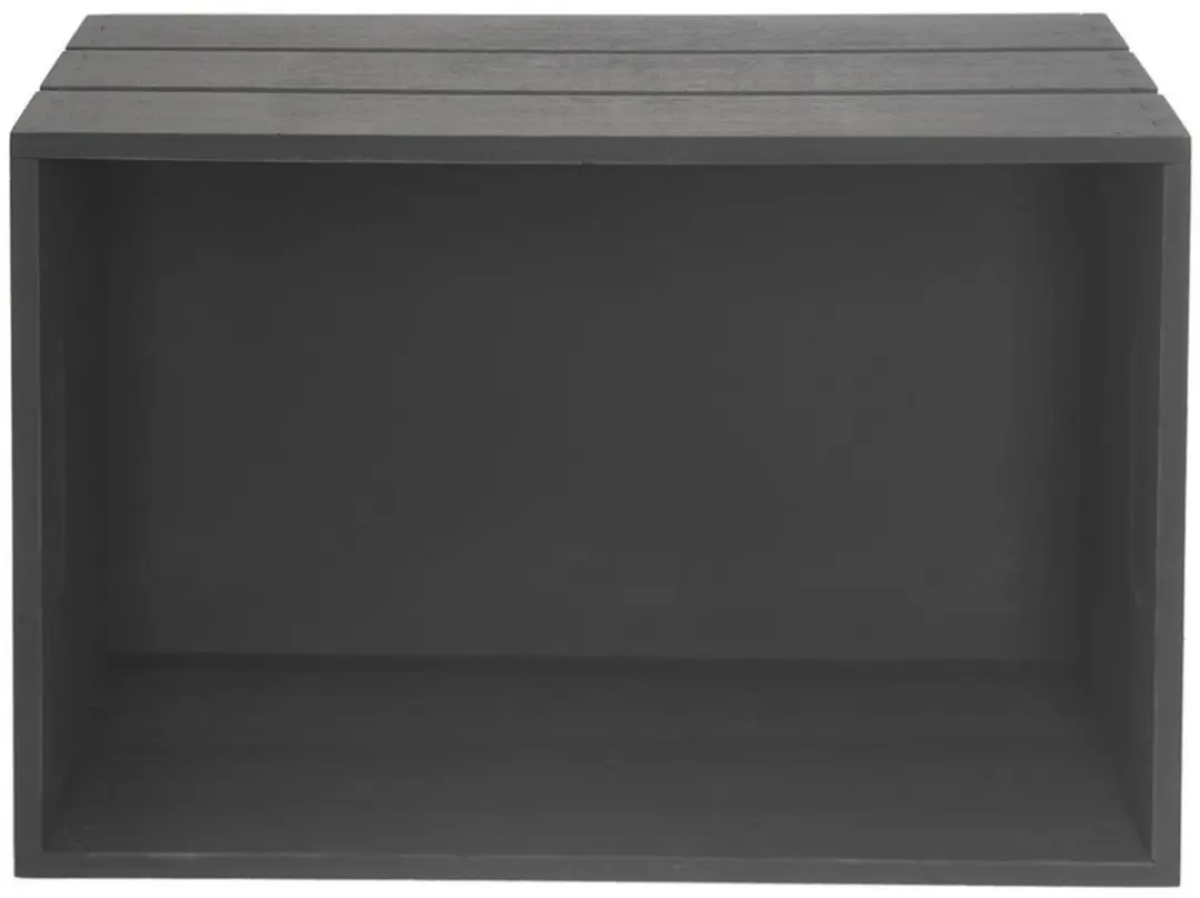 Orion Houten Opslagkist 731060 - 31x21x13cm Zwart