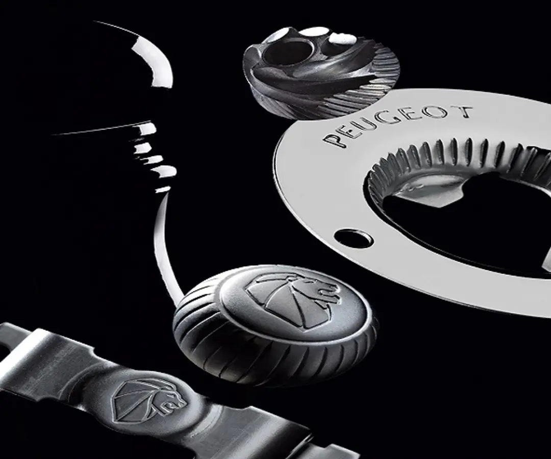 Peugeot Verouderde Knop Pepermolen - Goud