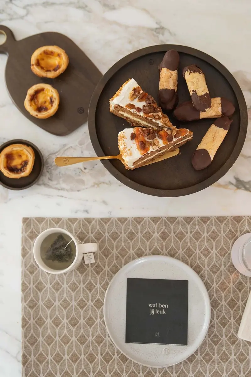 Zusss Cake Set Goud - Server & Mes