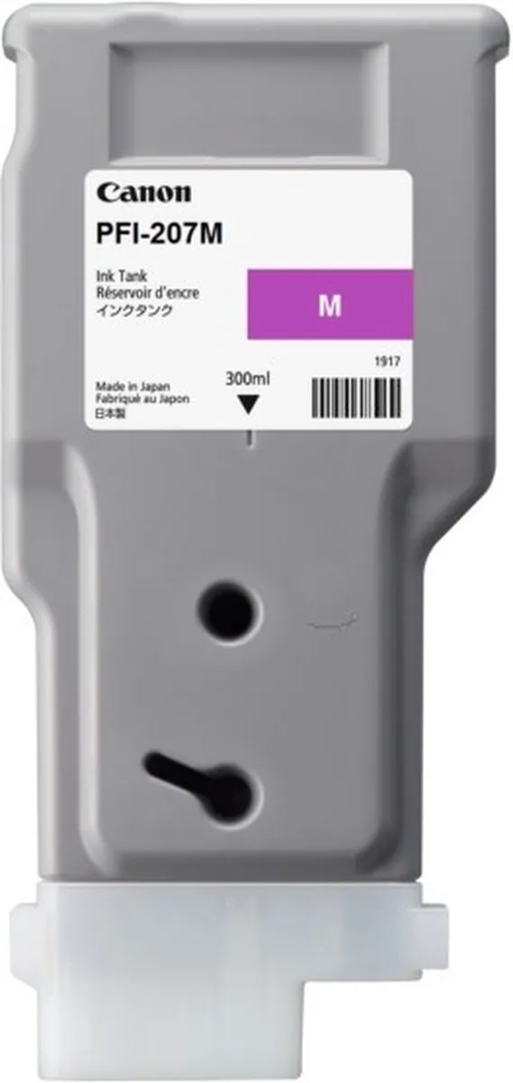 Canon PFI-207M Inktcartridge Magenta 300ml