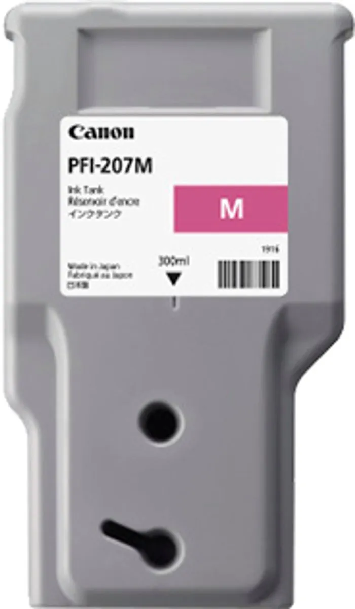 Canon PFI-207M Inktcartridge Magenta 300ml