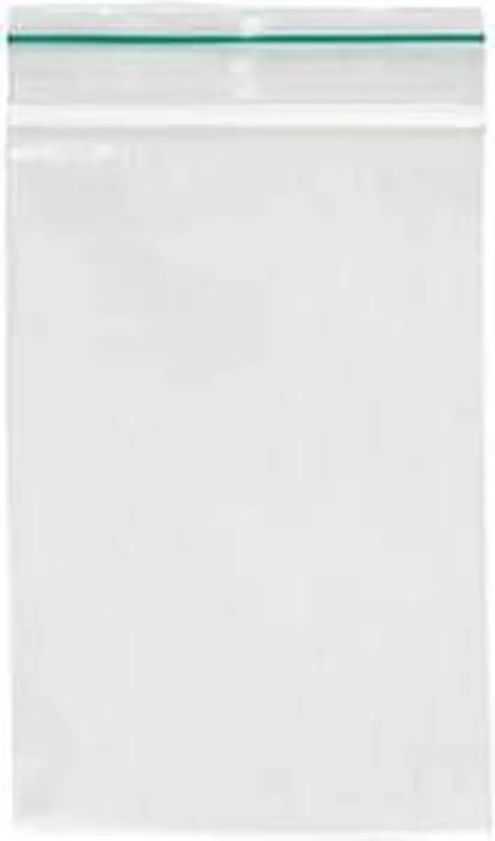 Creativ Company Gripzak 8x12cm - 100 Stuks - Transparant - afbeelding 4 van 4