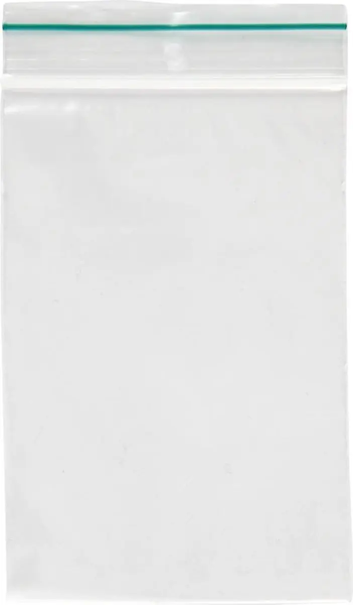 Creativ Company Gripzak 8x12cm - 100 Stuks - Transparant - afbeelding 2 van 4