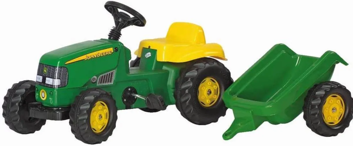 Rolly Toys John Deere Traptractor Rollykid 12190 - Groen - afbeelding 6 van 6