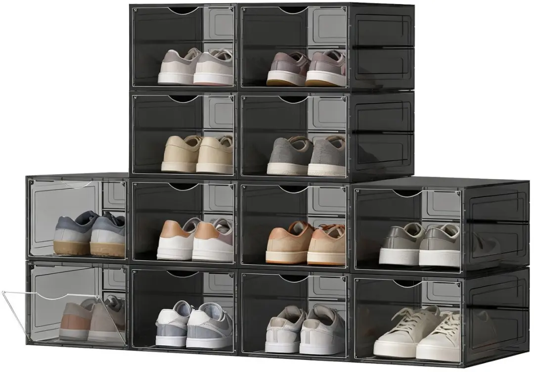 Songmics Schoenenbox Transparant - 1 Paar - afbeelding 3 van 6