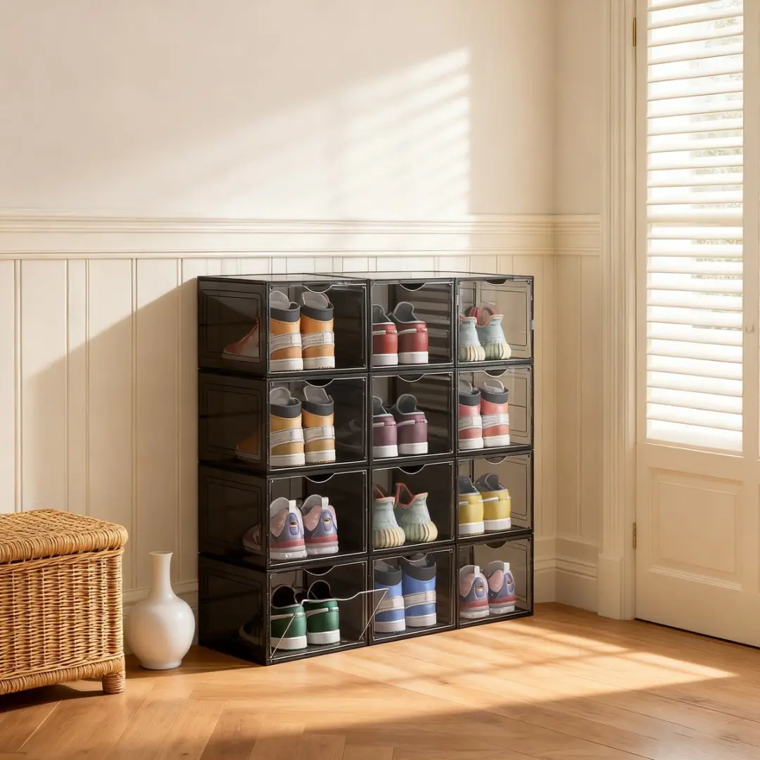 Songmics Schoenenbox Transparant - 1 Paar - afbeelding 5 van 6