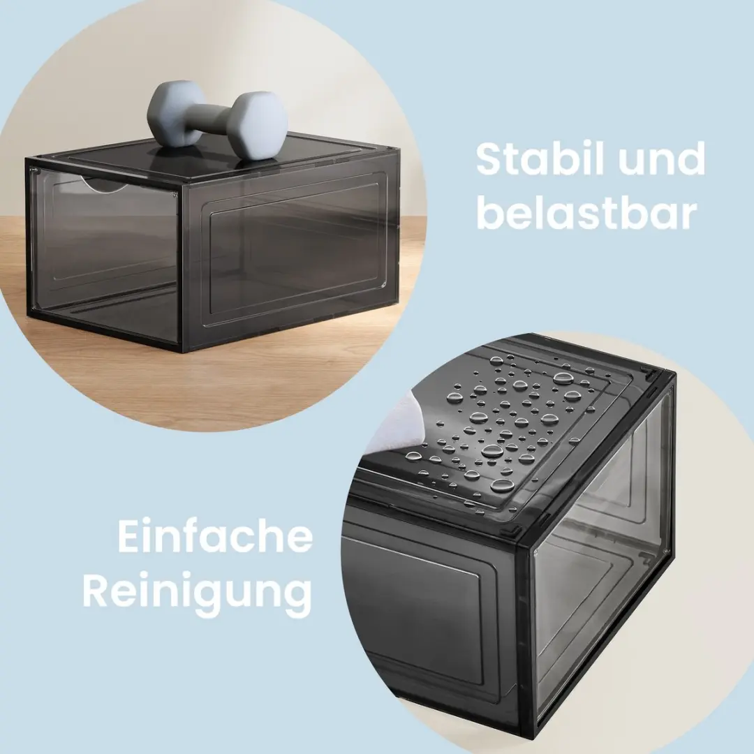 Songmics Schoenenbox Transparant - 1 Paar - afbeelding 6 van 6