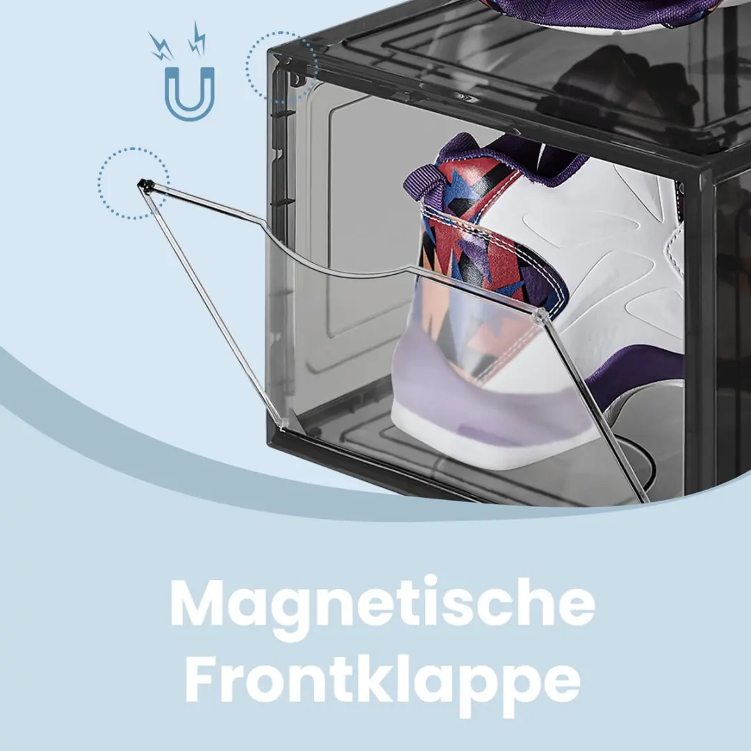 Songmics Schoenenbox Transparant - 1 Paar - afbeelding 2 van 6