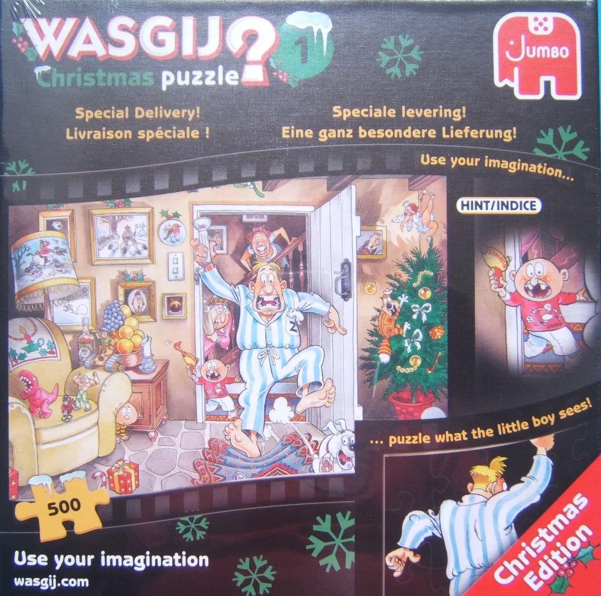 Wasgij Christmas 1 Speciale Levering Puzzel 500 Stukjes