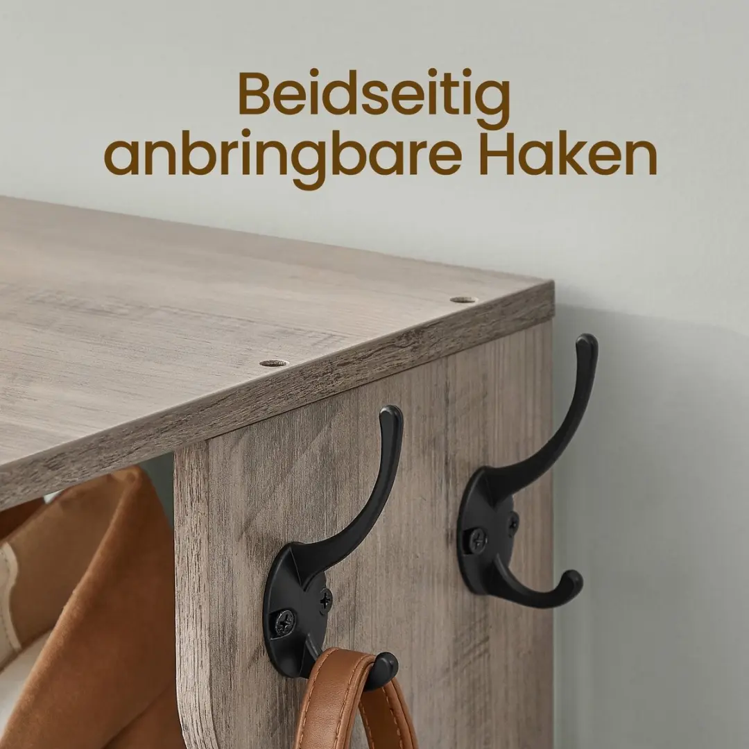 Songmics Schoenenrek 7 Niveaus - Grijsgroen - afbeelding 6 van 6