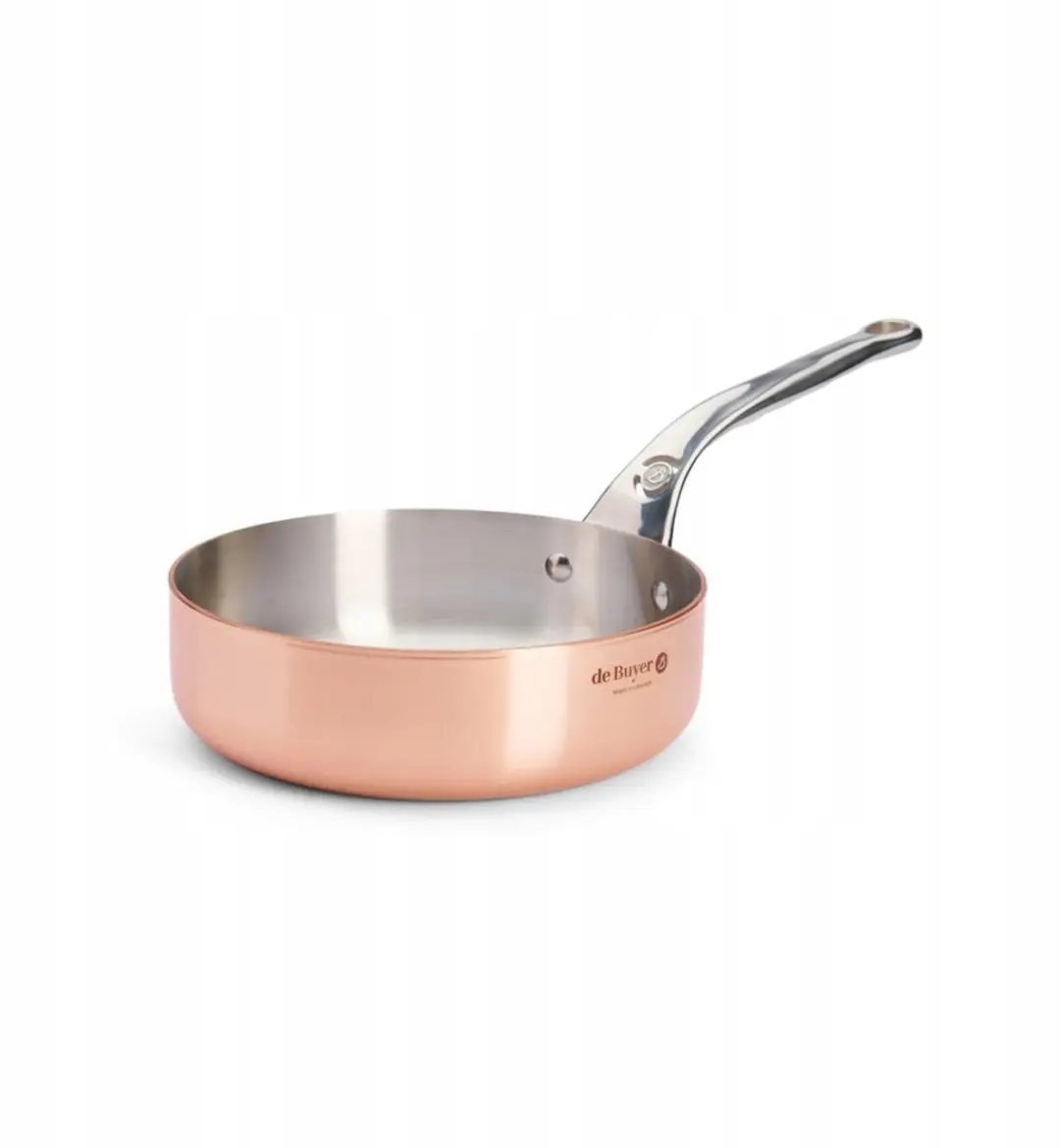 DeBuyer Koperen Koekenpan 24cm