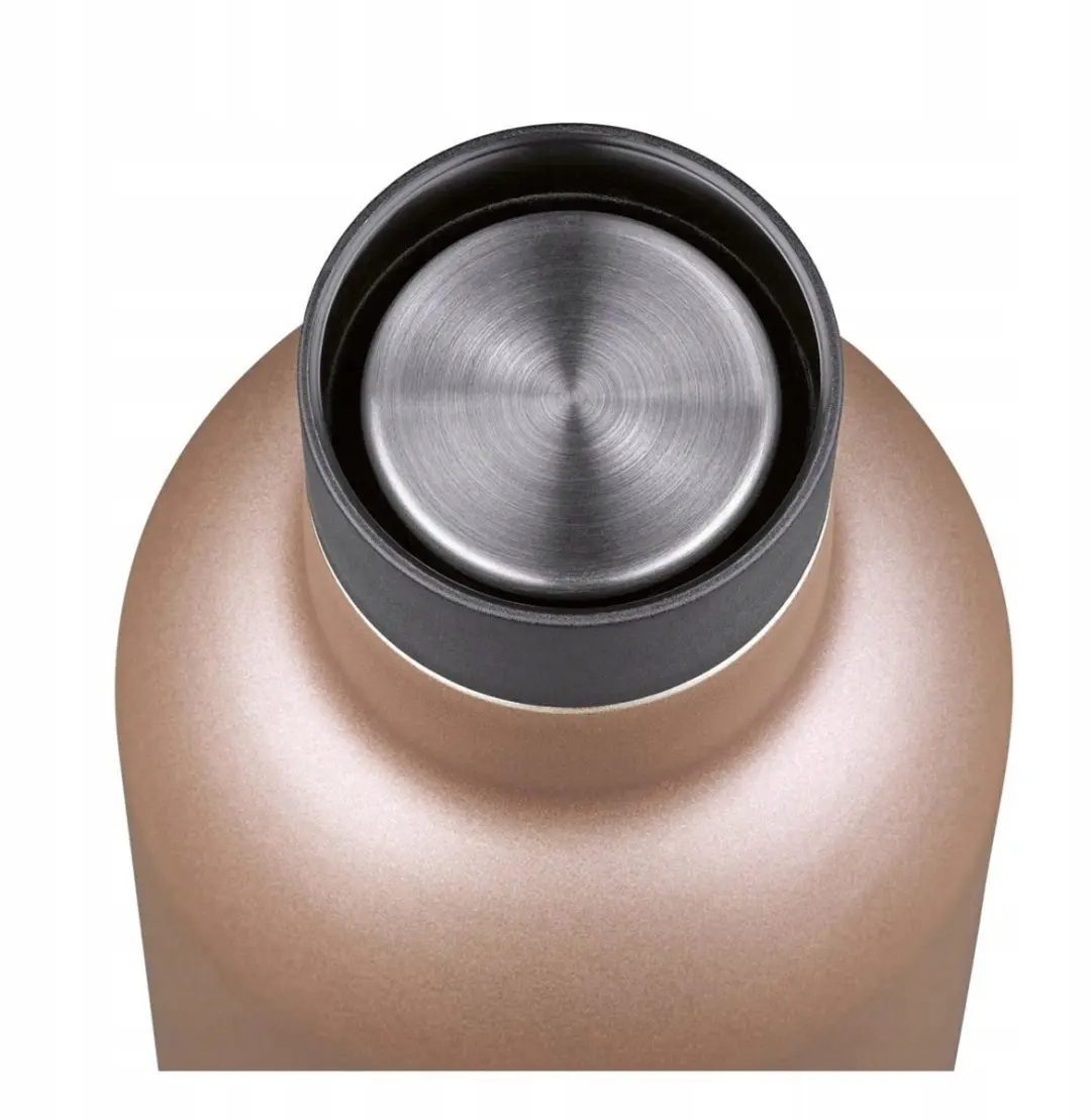 Cilio Thermosfles 450ml Rosé Goud - 24u Koud, 18u Warm