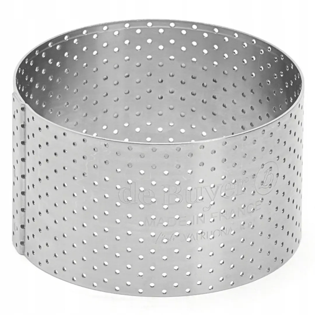 DeBuyer Geperforeerde Taartring 7,5cm