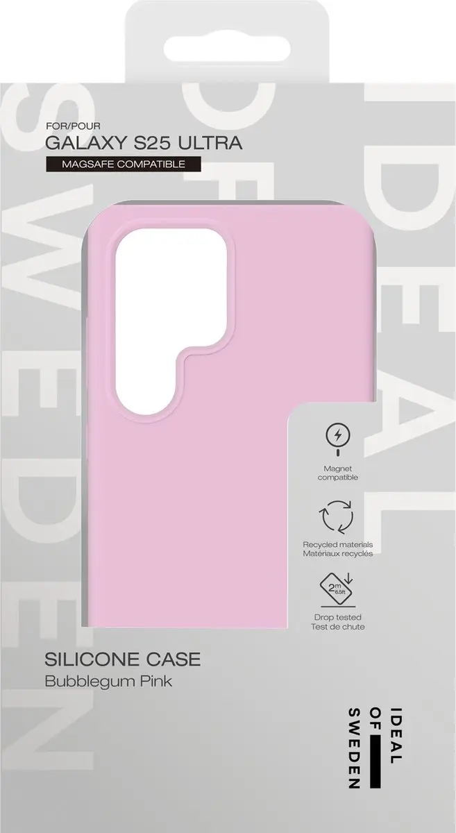 iDeal of Sweden Silicone Hoesje Magsafe Samsung Galaxy S25 Ultra - Roze