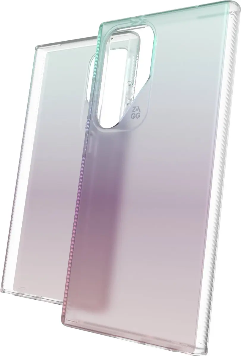 ZAGG Milan Hoesje Samsung Galaxy S24 Ultra - Roze Transparant