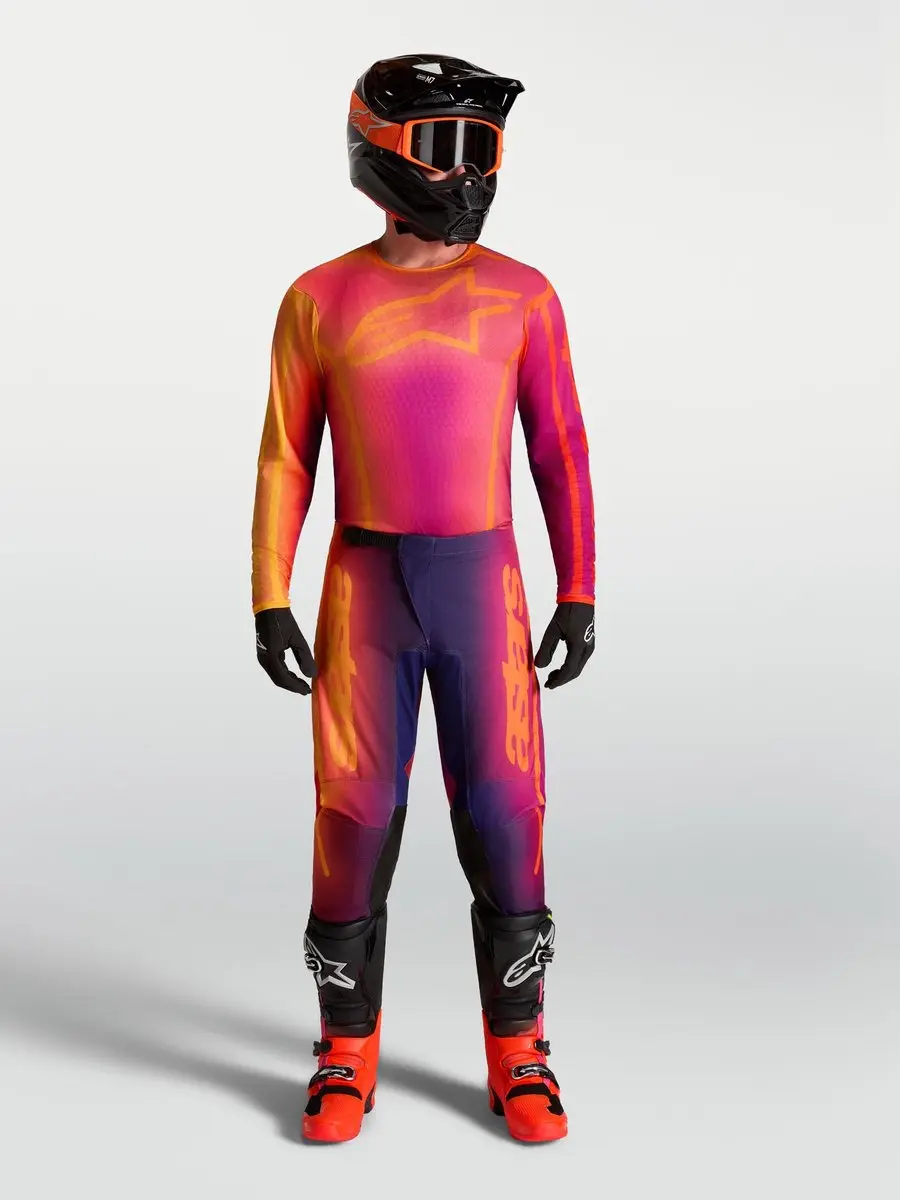 Alpinestars Fluid Kepler Motocross Trui - M - Paars/Oranje