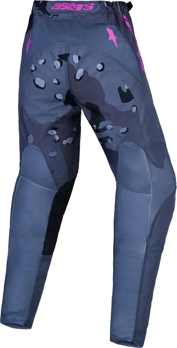 Alpinestars Fluid Lone Jeugd Motocrossbroek 24 - Grijs/Paars