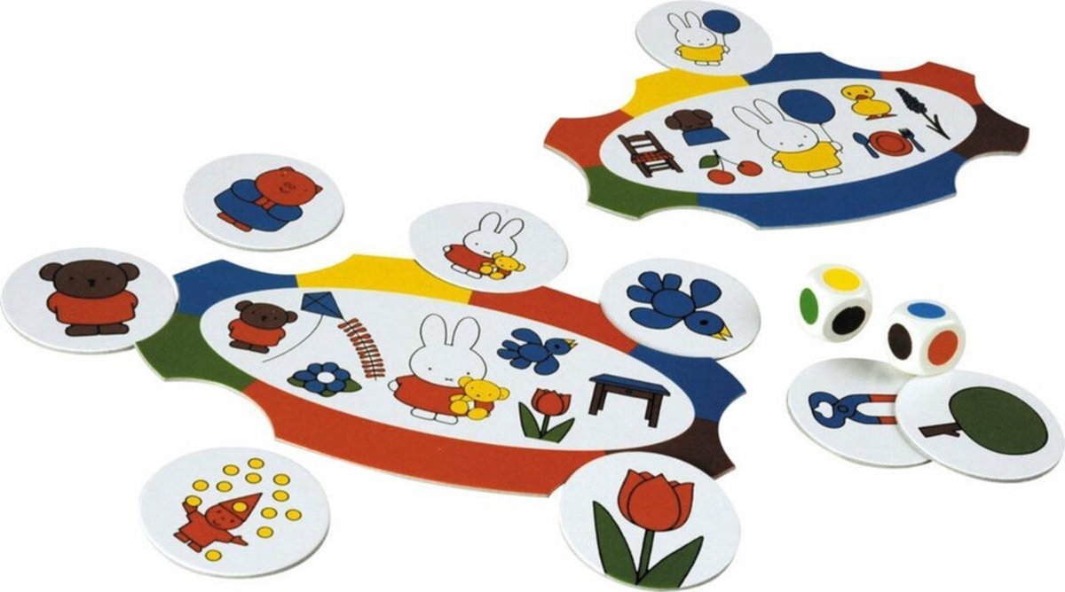 Nijntjes kleurendraaimolen pocketspel