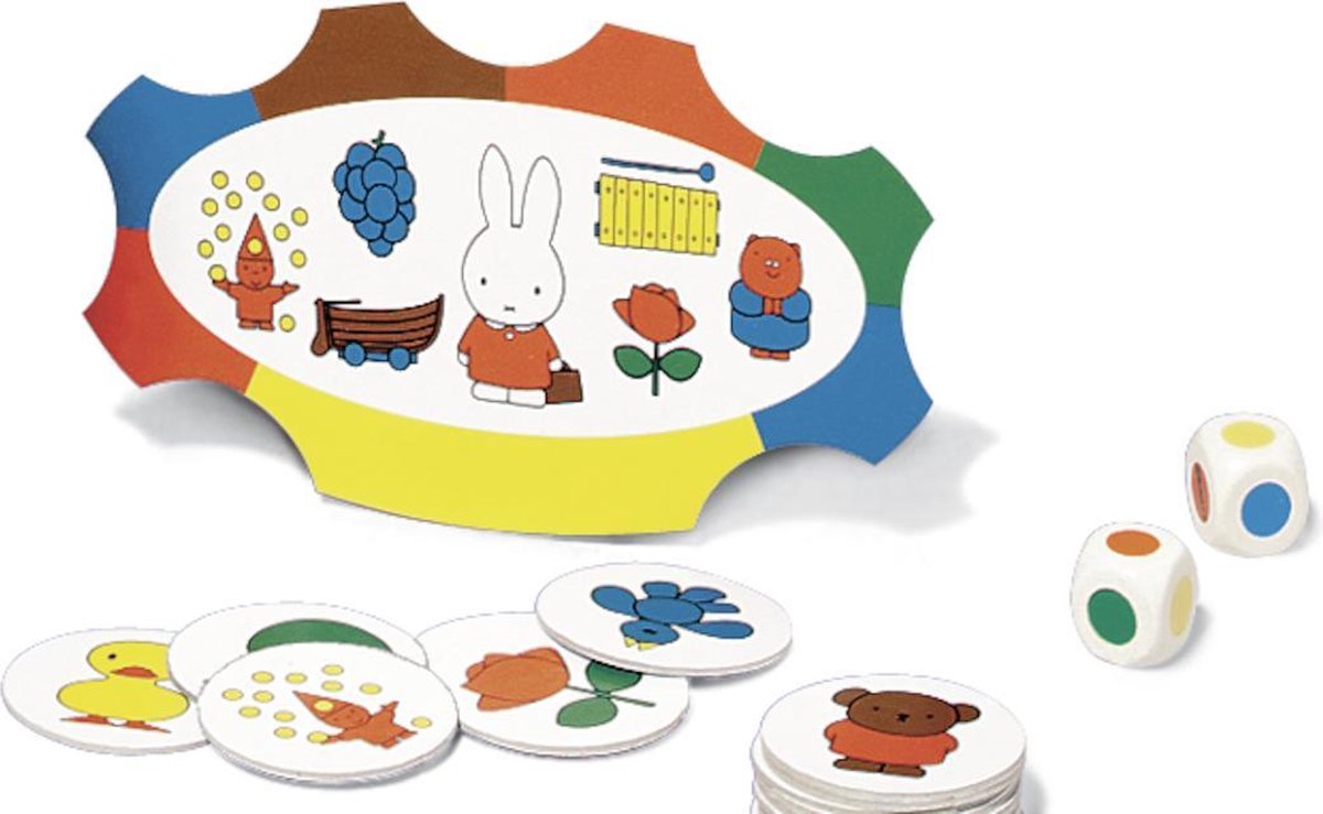 Nijntjes kleurendraaimolen pocketspel