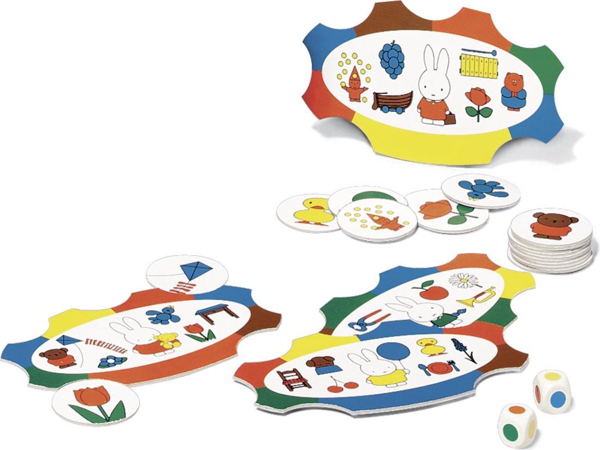 Nijntjes kleurendraaimolen pocketspel