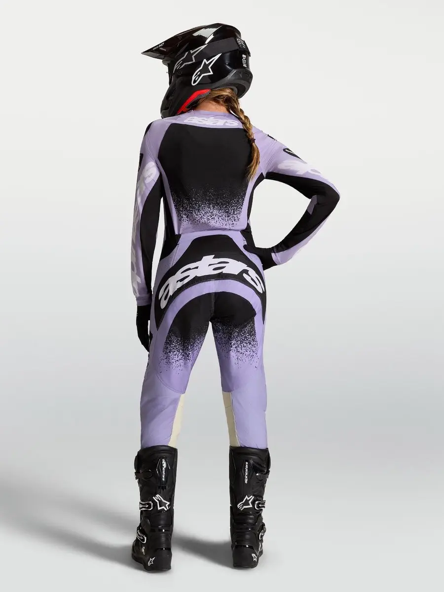 Alpinestars Stella Techstar Swan Motocrossbroek 30 - Violet/Zwart