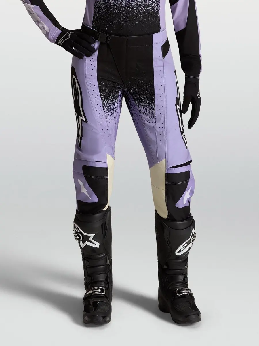 Alpinestars Stella Techstar Swan Motocrossbroek 30 - Violet/Zwart