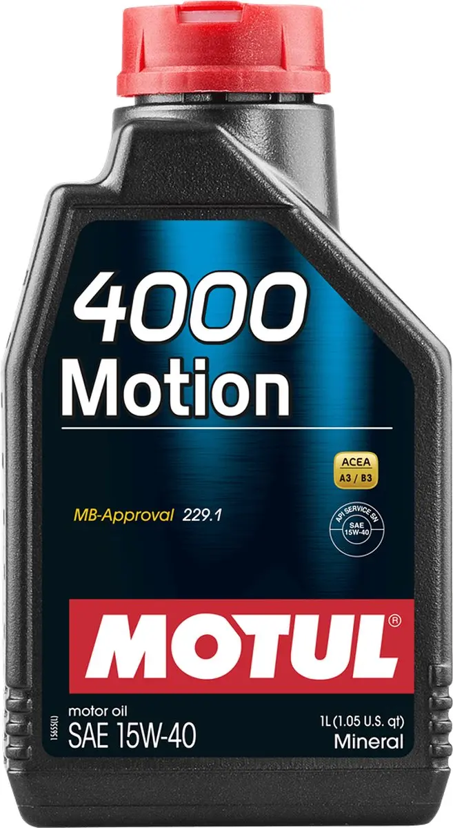Motul 4000 Motion 15W40 Motorolie 1L
