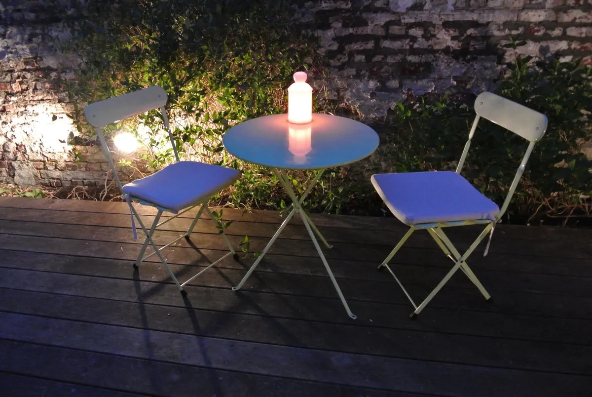 Lucide TOBY-LED Tafellamp Buiten Ø10cm - RGB Wit - IP54
