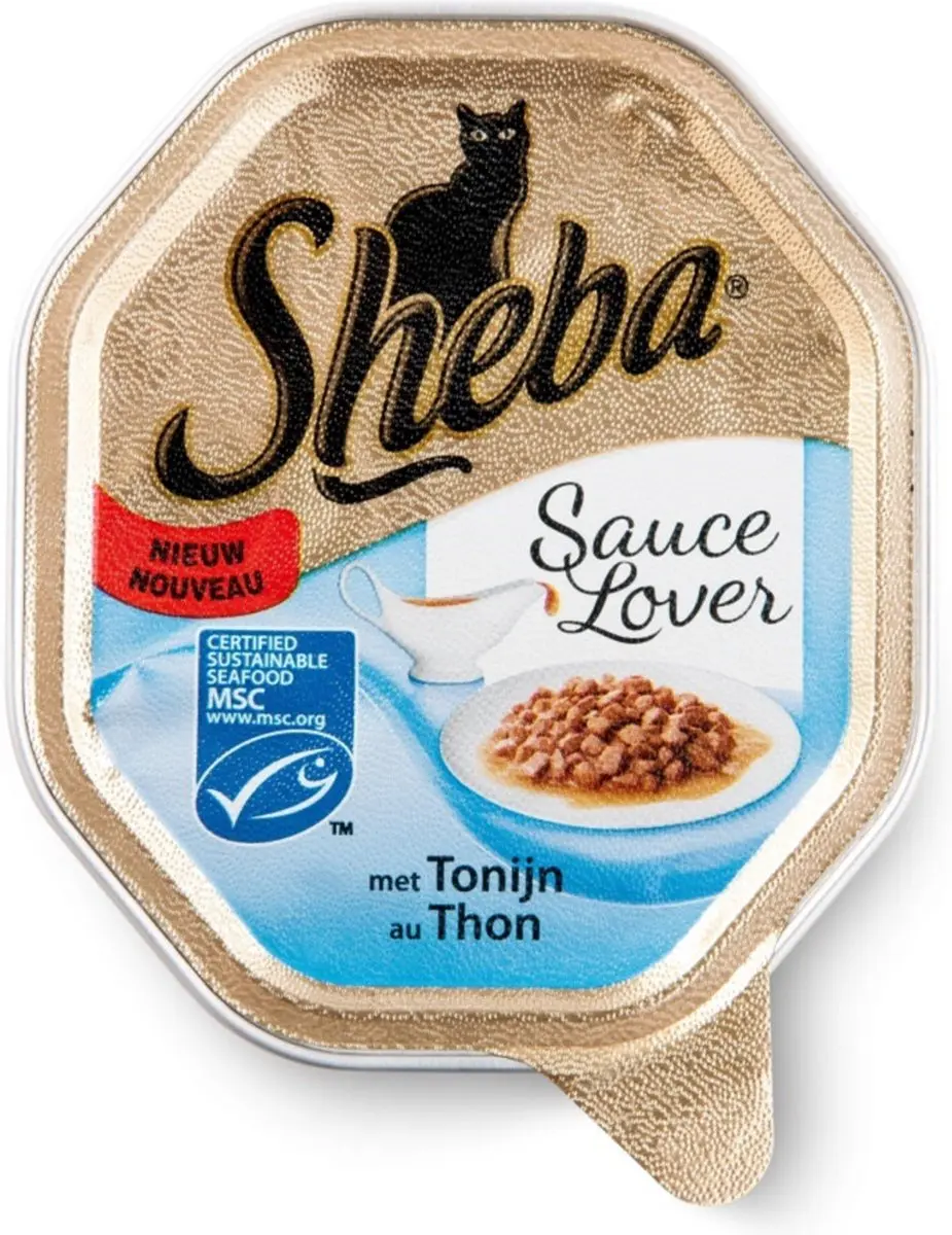 Sheba Sauce Lovers - 18 Stuks à 85g