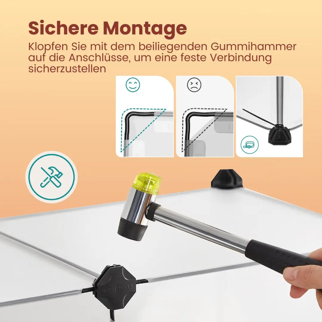 Songmics Buitenverblijf met Vloerpanelen