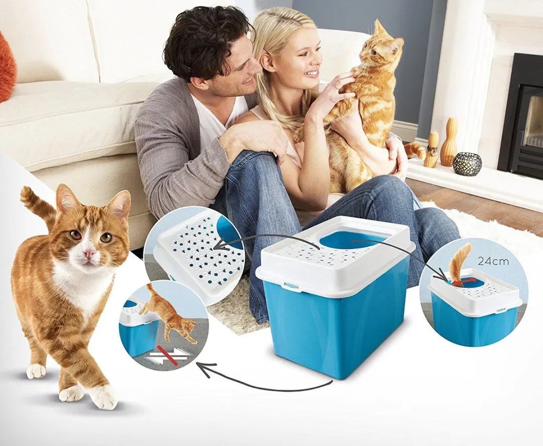 Rotho Hop in Kattenbak Berty 50L - Cappuccino