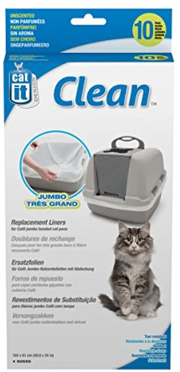 Catit Kattenbakvoeringen 104x61cm - 10 Stuks - afbeelding 2 van 5