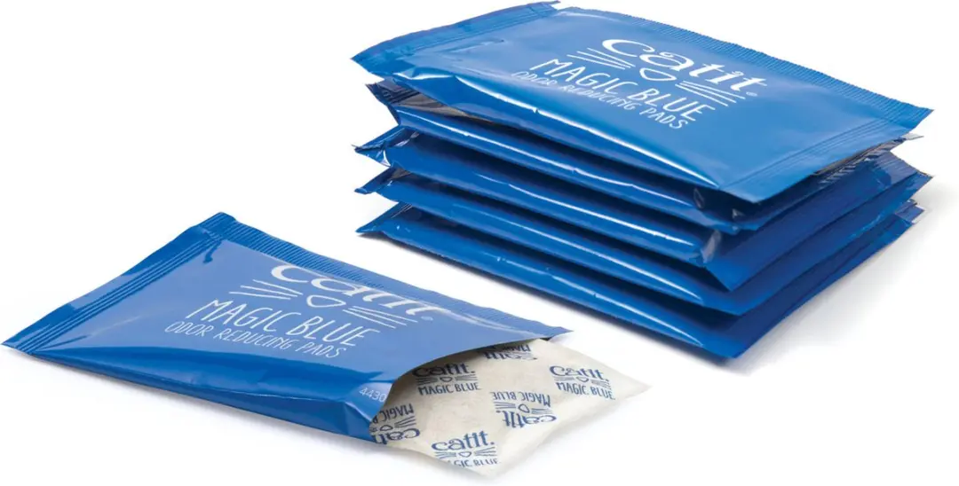 Catit Magic Blue Refill Pads Kattenbakaccessoires - 6 Stuks