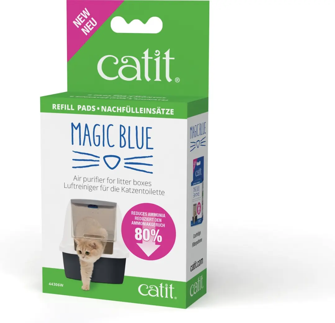 Catit Magic Blue Refill Pads Kattenbakaccessoires