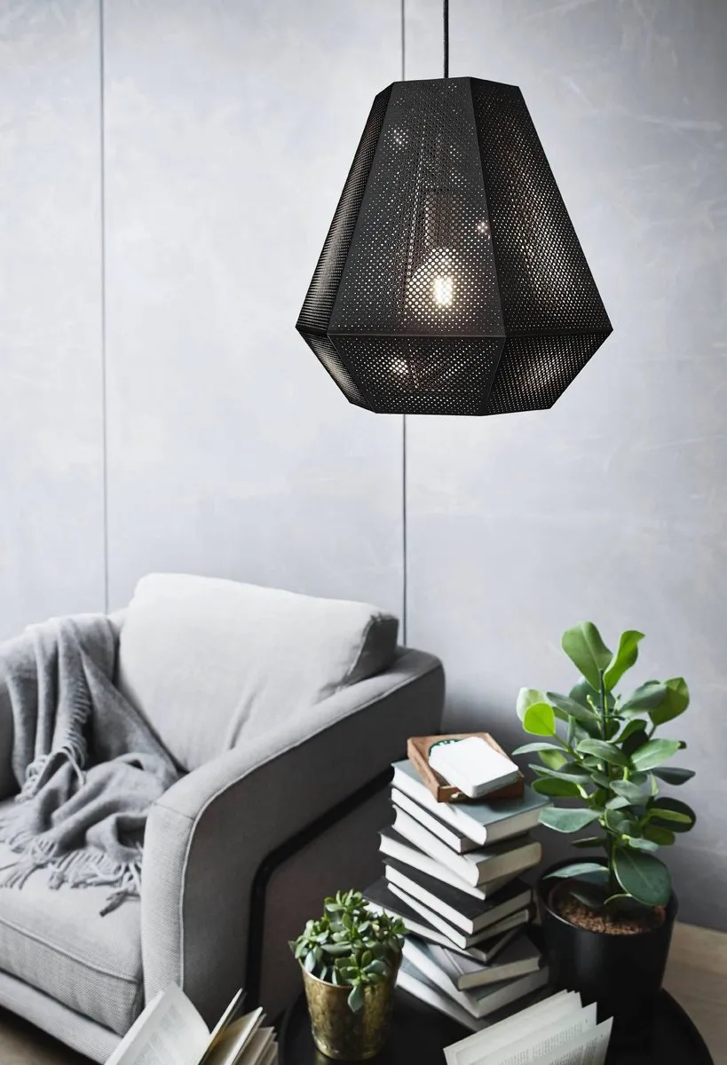 Eglo Chiavica Hanglamp E27 - Ø36cm - Nikkel - afbeelding 6 van 6