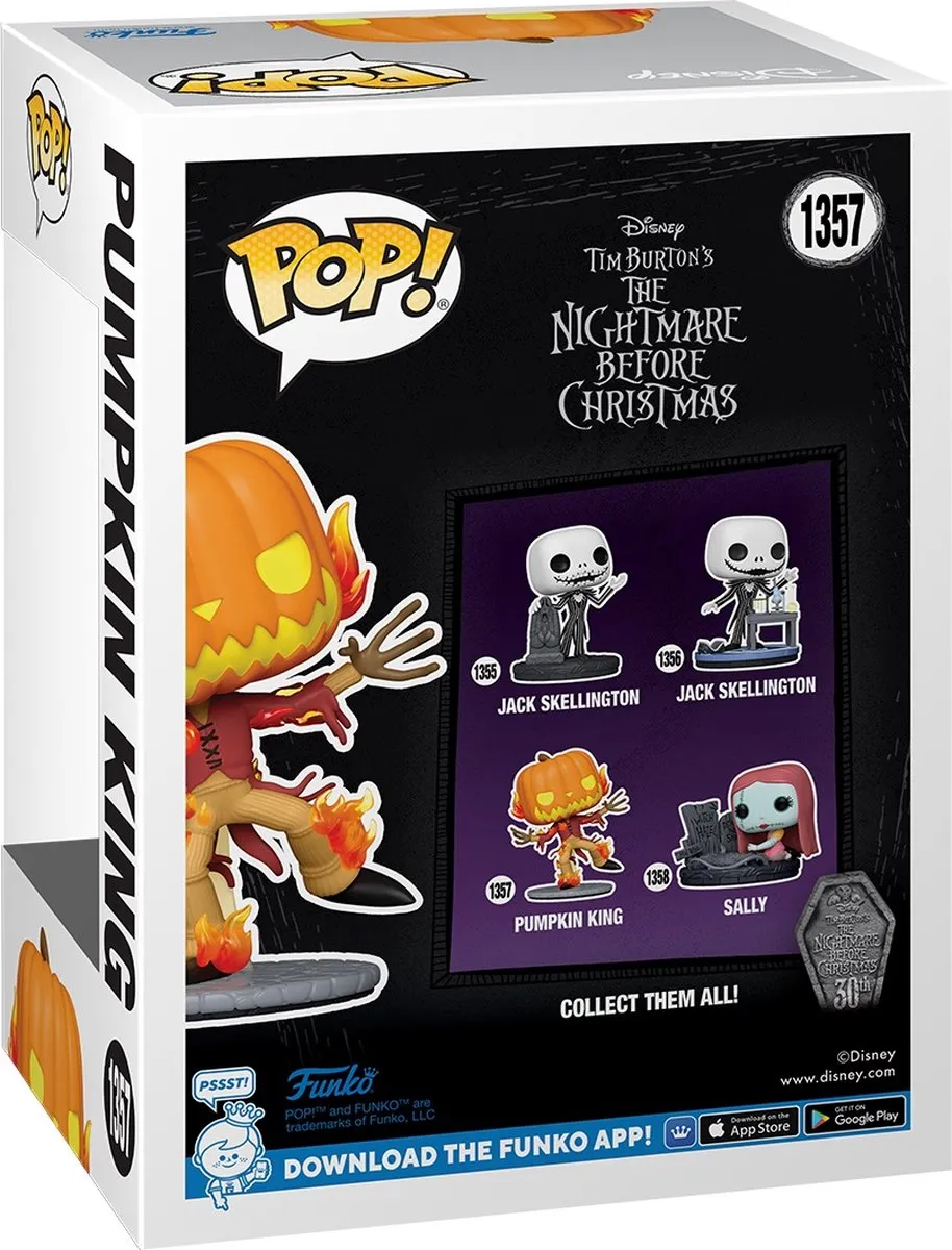 Disney Funko POP! Pumpkin King 72314 - 9cm - Multicolor