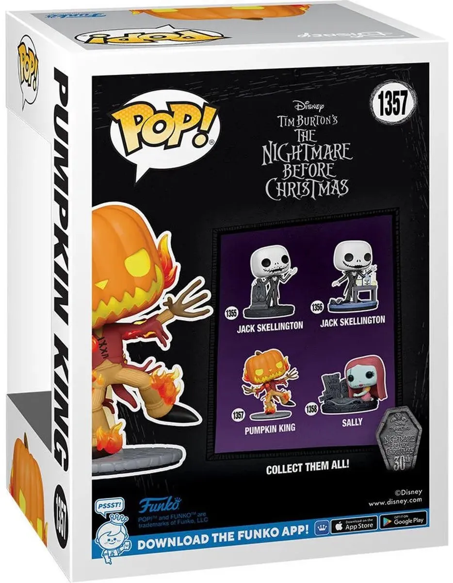 Disney Funko POP! Pumpkin King 72314 - 9cm - Multicolor