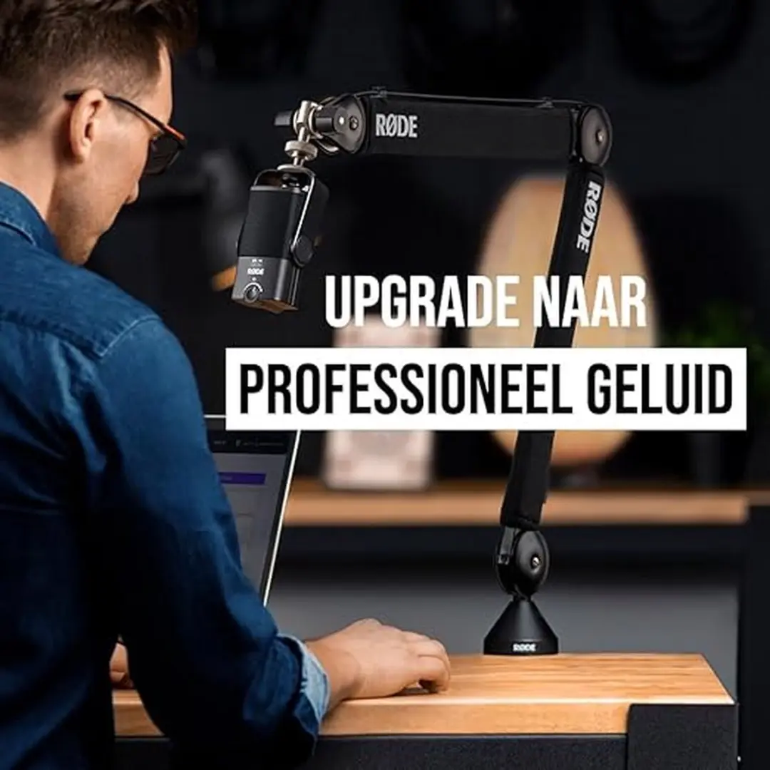 Rode PodcastMicrophone - Zwart