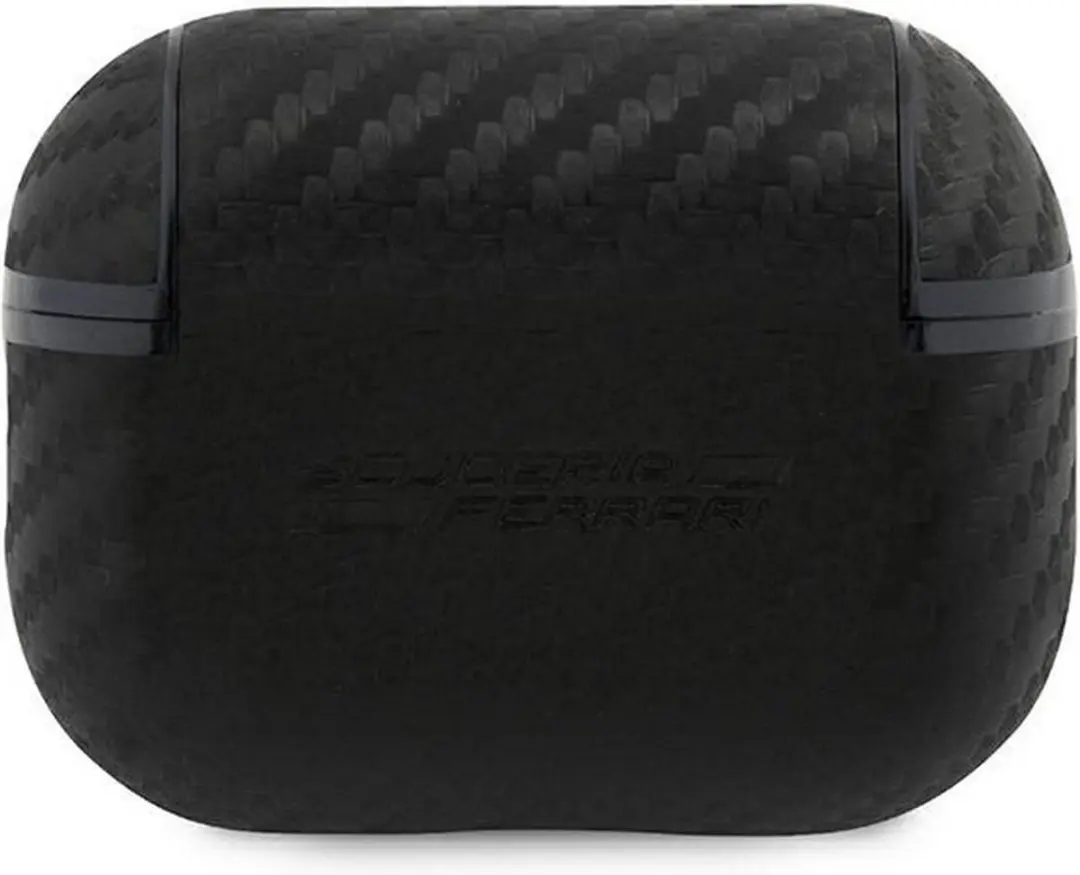 Ferrari Carbon AirPods Case Pro 2 - Zwart