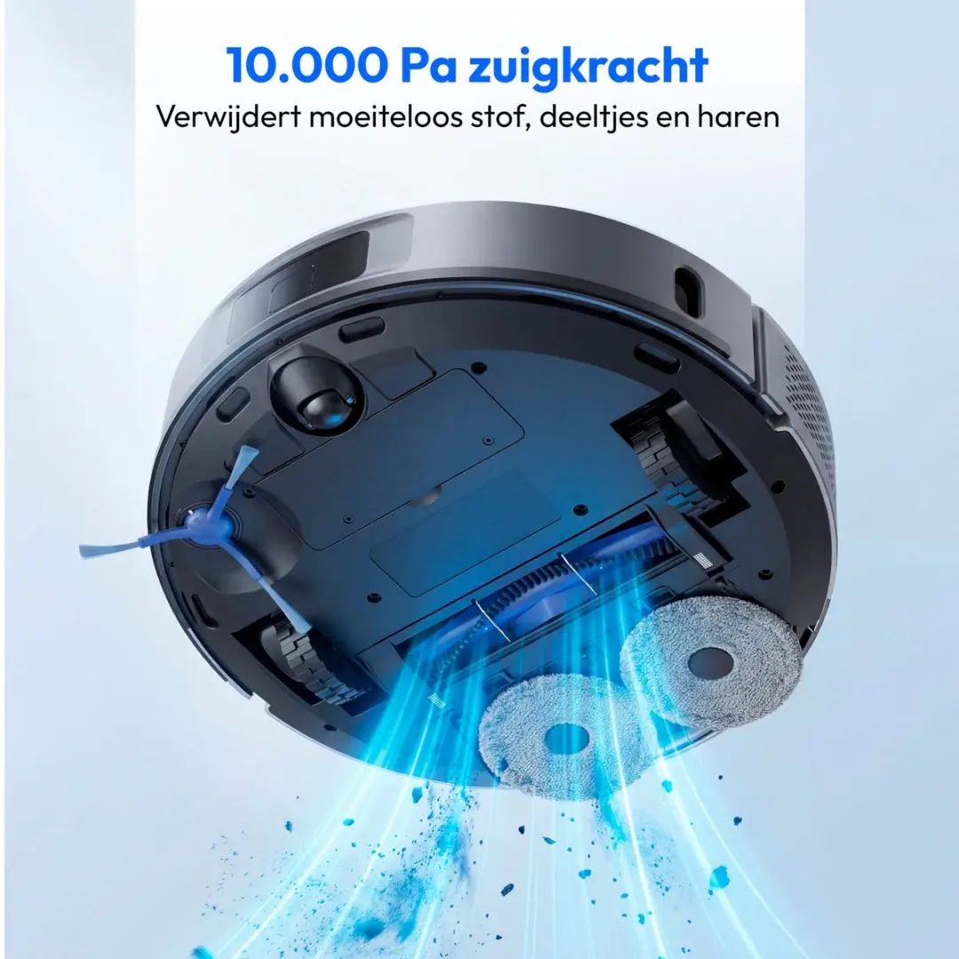 Medion X51 SW+ Robotstofzuiger 2-in-1 - 10000 Pa - Grijs