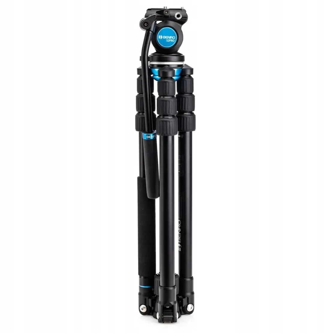 Benro Standief A1683TS2PRO - 4 Secties - Blauw/Zwart