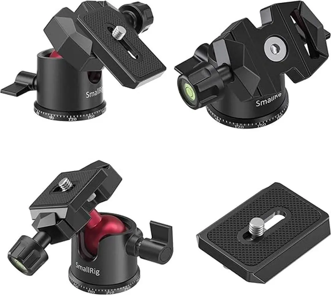 Smallrig Aluminium Smartphone Statief - Black/Red