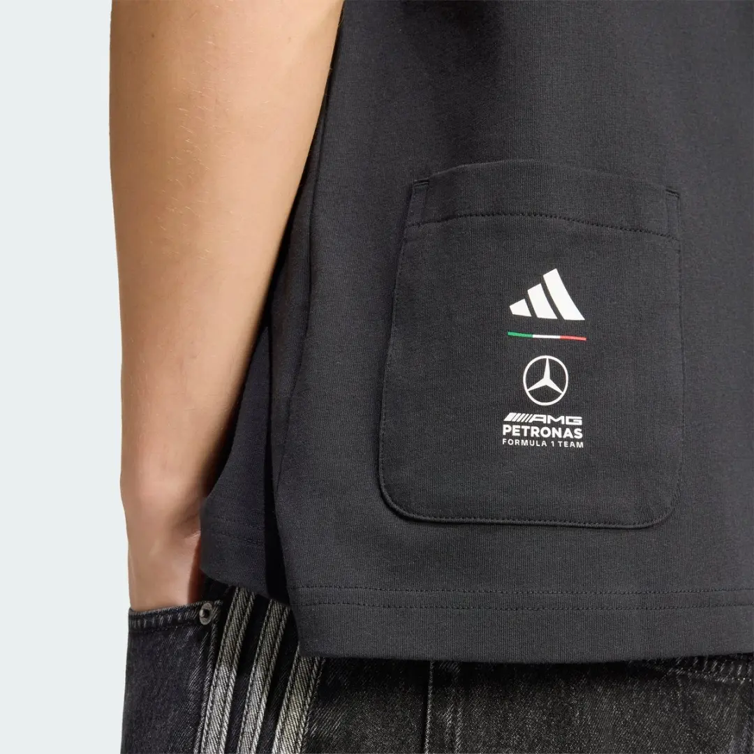 Adidas Performance Mercedes-AMG Petronas F1 Team Imola T-shirt - Zwart